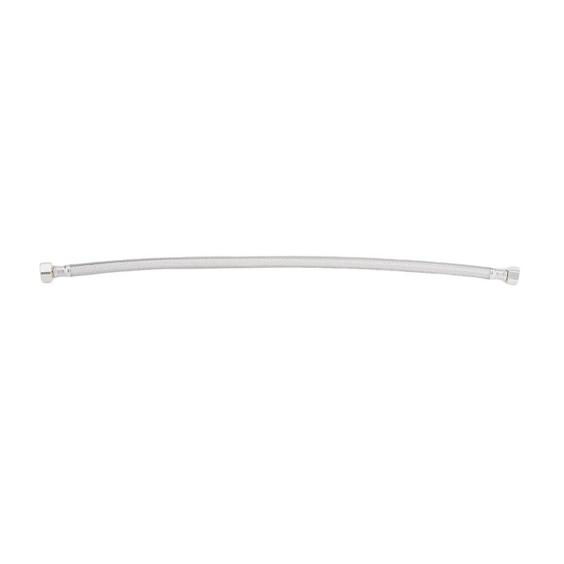 Sink Supply Line 20" Stainless Steel 1/2" Comp x 1/2" FIP