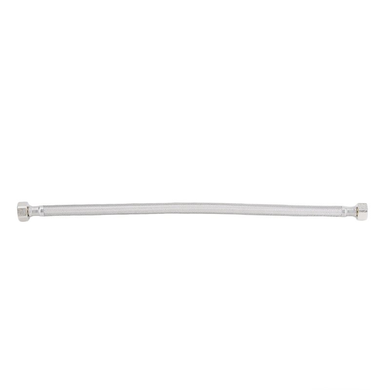 Sink Supply Line 20" Stainless Steel 1/2"FIPx1/2"FIP