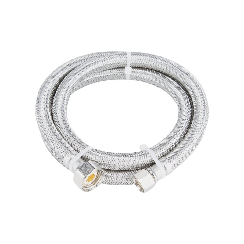 Sink Supply Line 48" Stainless Steel 3/8"Comp x 1/2"FIP