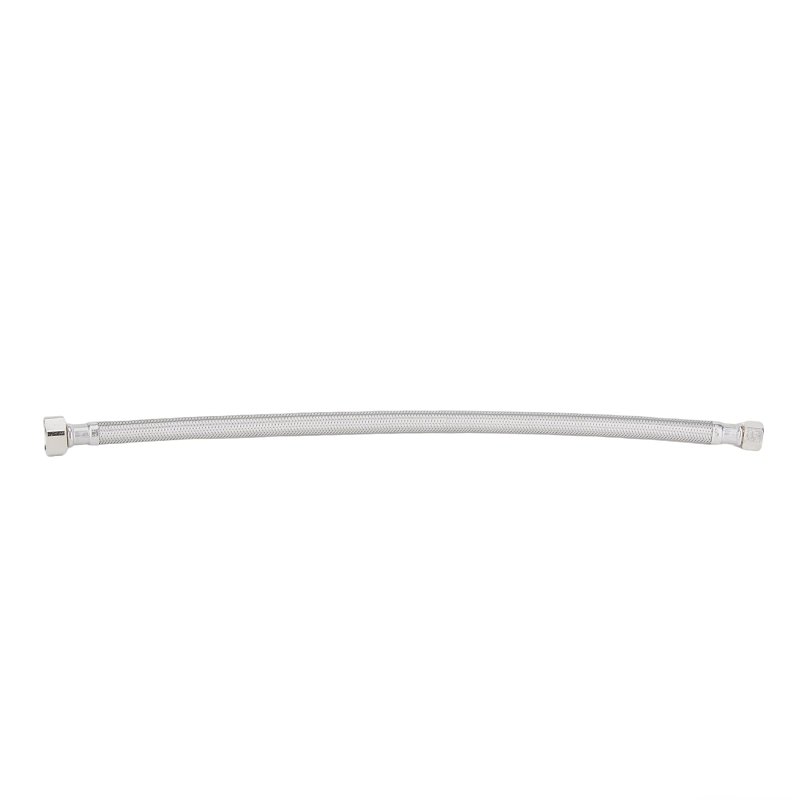 Sink Supply Line 20" Stainless Steel 3/8" Comp x 1/2"FIP