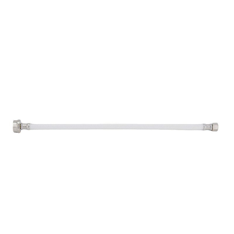 Toilet Supply Line 16" PVC 3/8" Comp x 7/8"