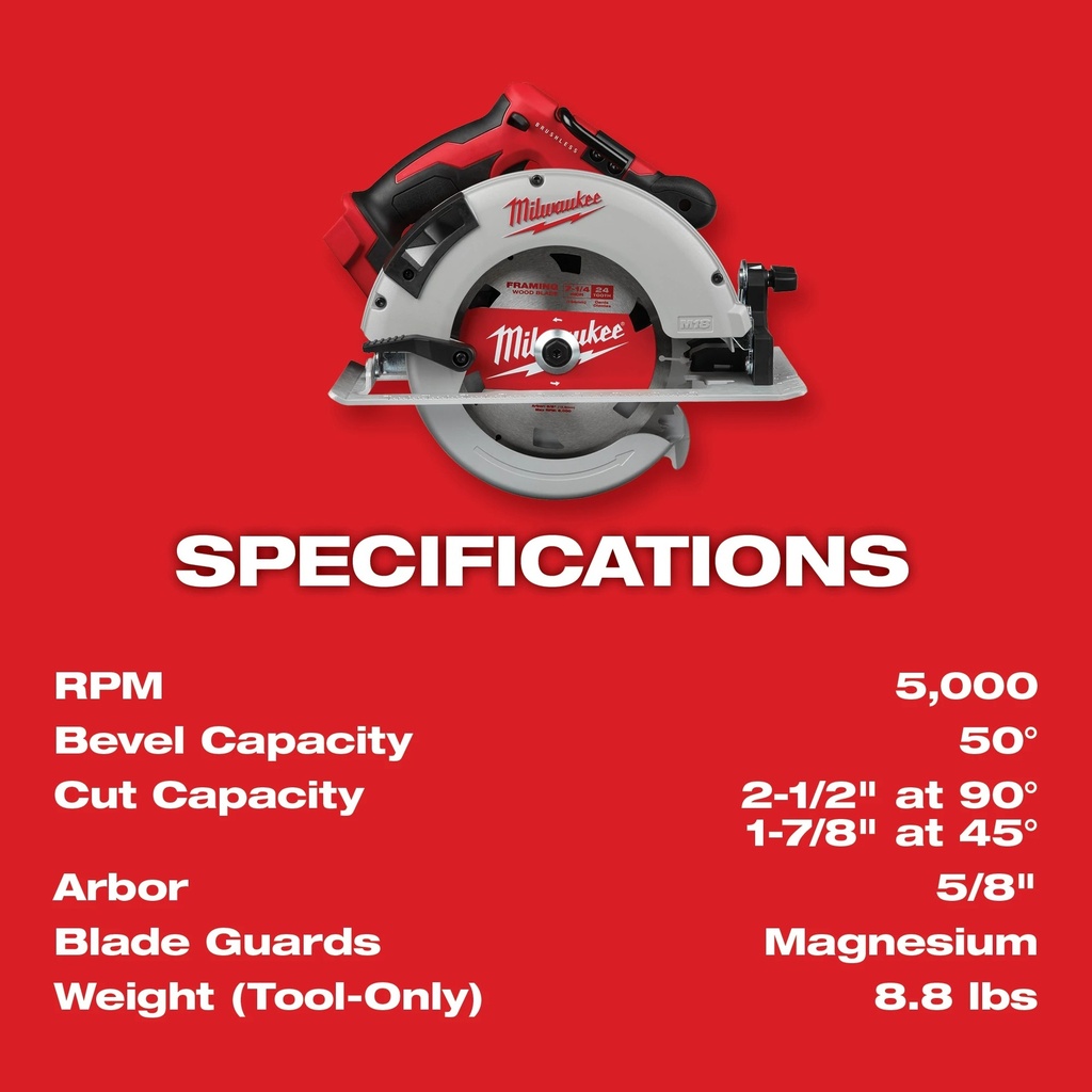 M18 BRUSHLESS 7-1/4 CIRC SAW