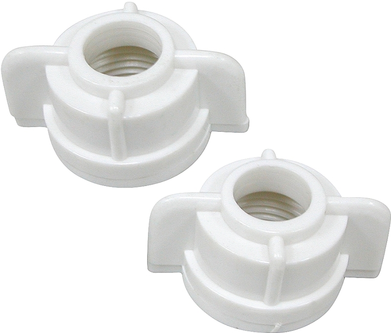 Faucet Coupling Nut 1/2" Plastic White
