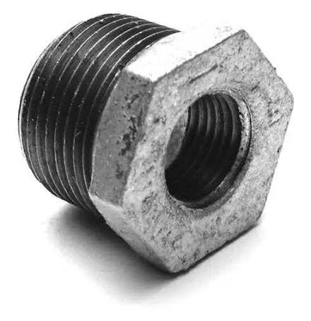 Galvanized 3/8"x1/8" Bushing