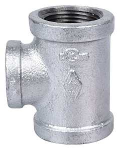 Galvanized 1"x1"x3/4" Tee