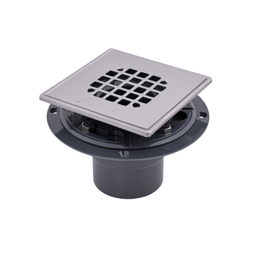 SHOWER DRAIN PVC W/STRAINER