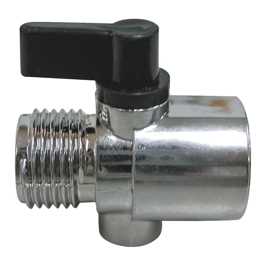 Shower Flow Adjuster 1/2" Chrome