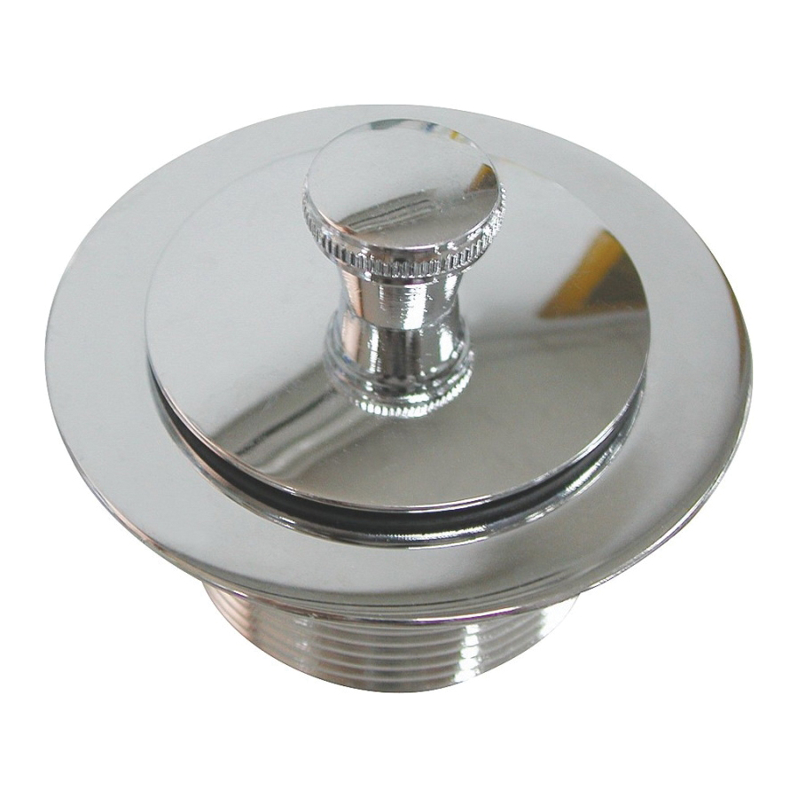 Tub Drain Lift & Turn Chrome