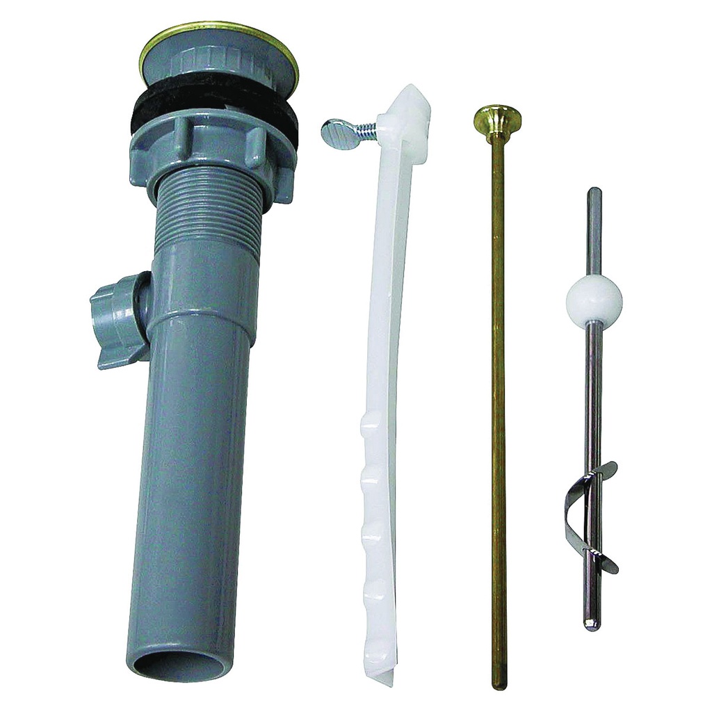 Sink Pop-Up Assembly Plastic/Brass