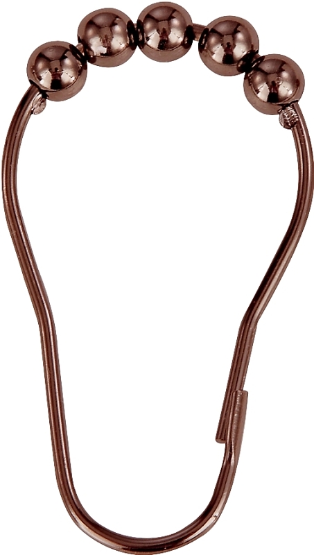 HOOK CURTAIN RLR BALL VEN BRNZ