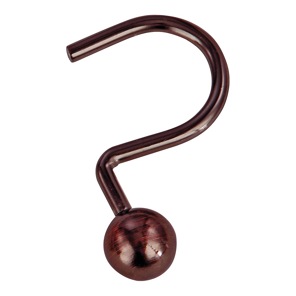 HOOK CURTAIN BALL VEN BRNZ