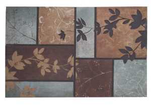 DOOR MAT FLOKNG POLYES 34X22IN