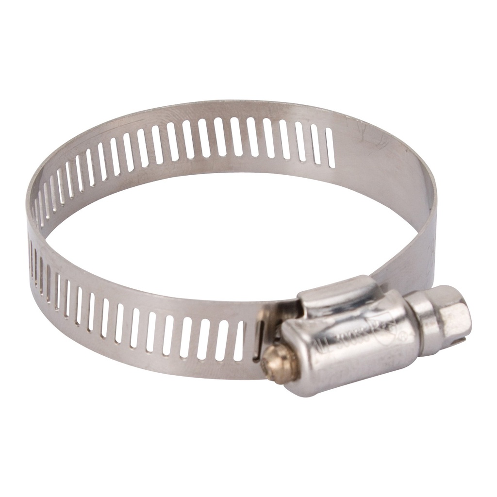 Hose Clamp #28 Stainless Steel Clamp & Screw 1-5/16"-2-1/4"