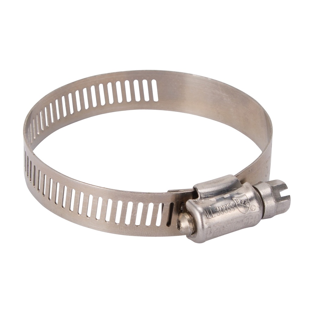 Hose Clamp #32 Stainless Steel Clamp & Screw 1-9/16"-2-1/2"
