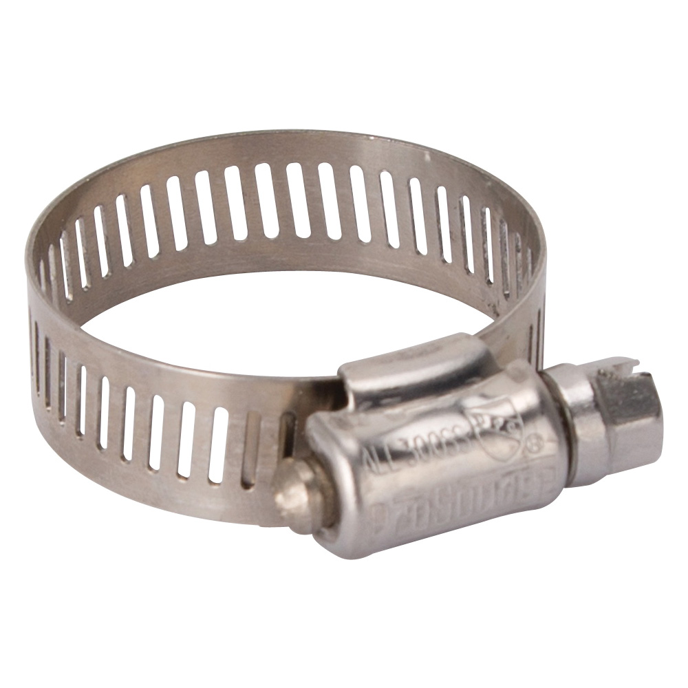 Hose Clamp #16 Stainless Steel Clamp & Screw 13/16"-1-1/2"