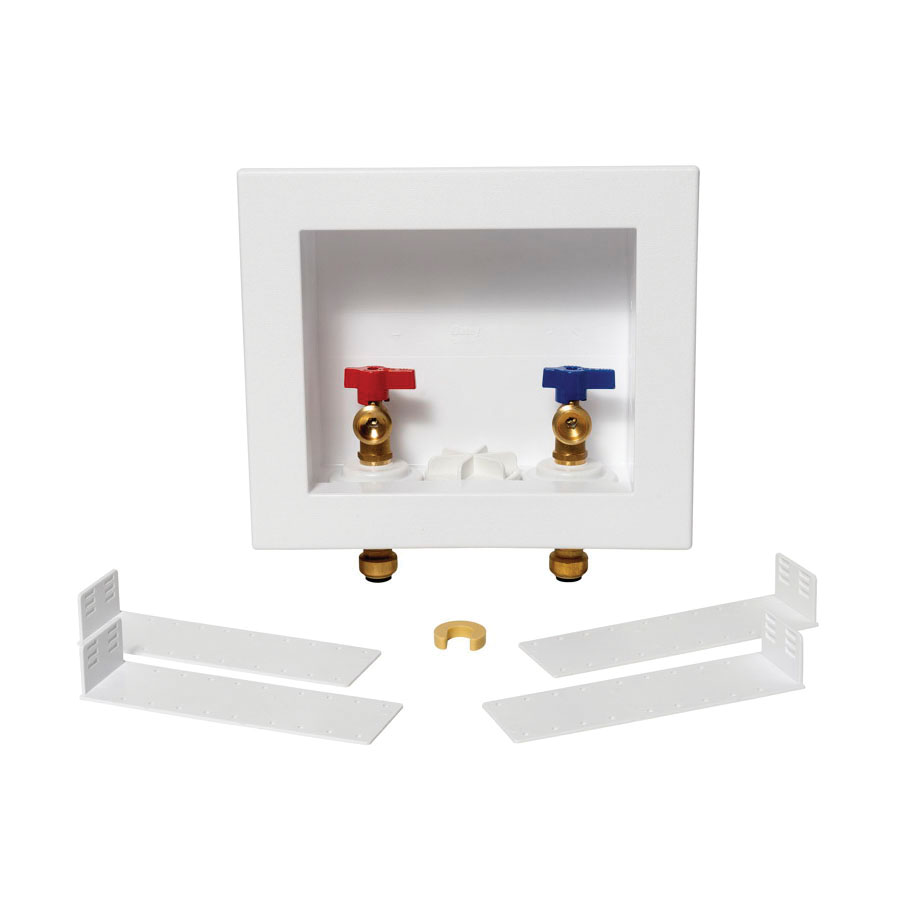 WASHER OUTLET BOX 1/4 TURN
