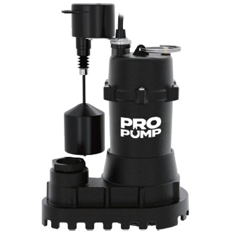 Sump Pump Vertical 1/3HP Cast Iron