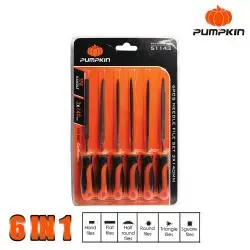 6PCS NEEDLE FILE SET 3x140mm
