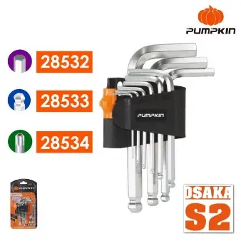 OSAKA 9PCS SHORT TORX KEY SET  T10-T50