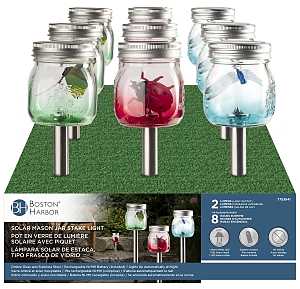 Solar Stake Light Mason Jar