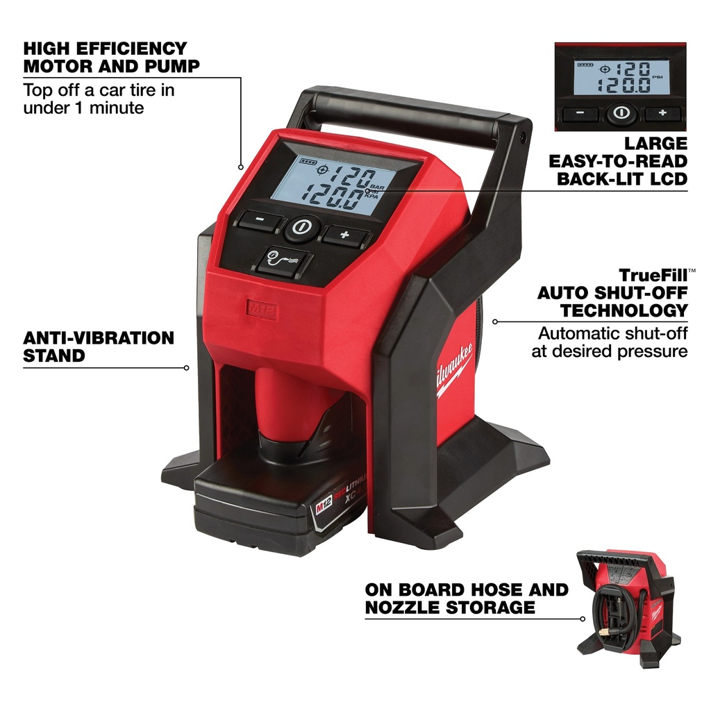 M12 COMPACT INFLATOR KIT