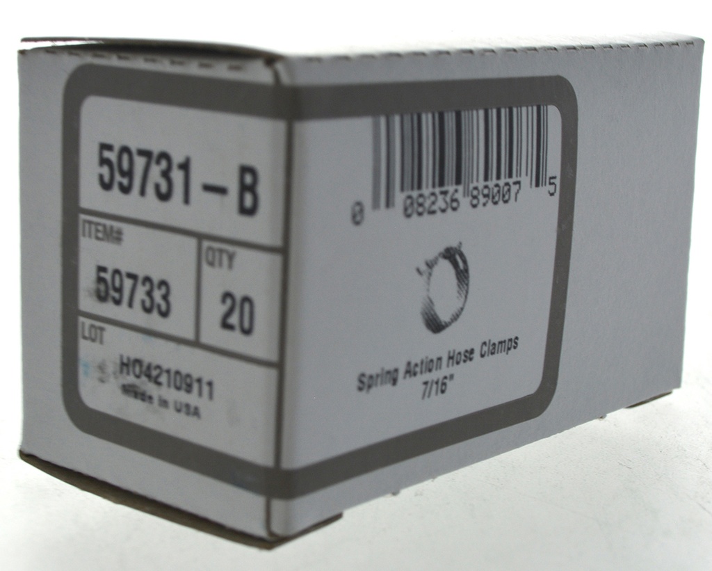 59731-B 7/16 SPR CLAMP