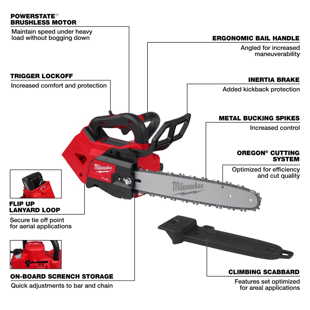 M18 FUEL CHAINSAW TOOL ONLY 14