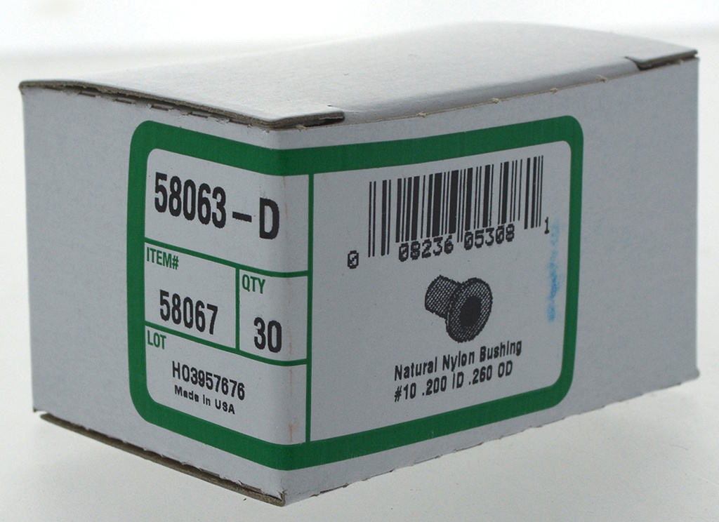 58063-D FLN BSH WH #10 .260 OD