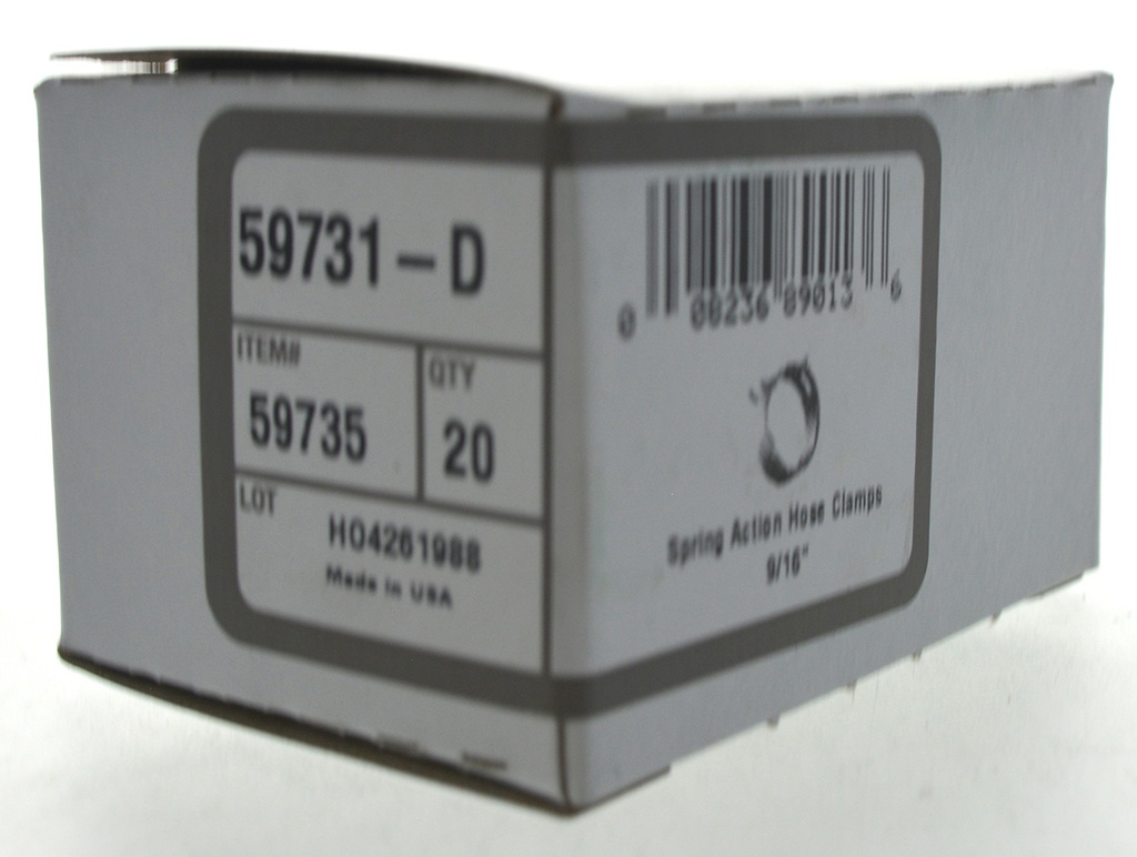 59731-D 9/16 SPR CLAMP