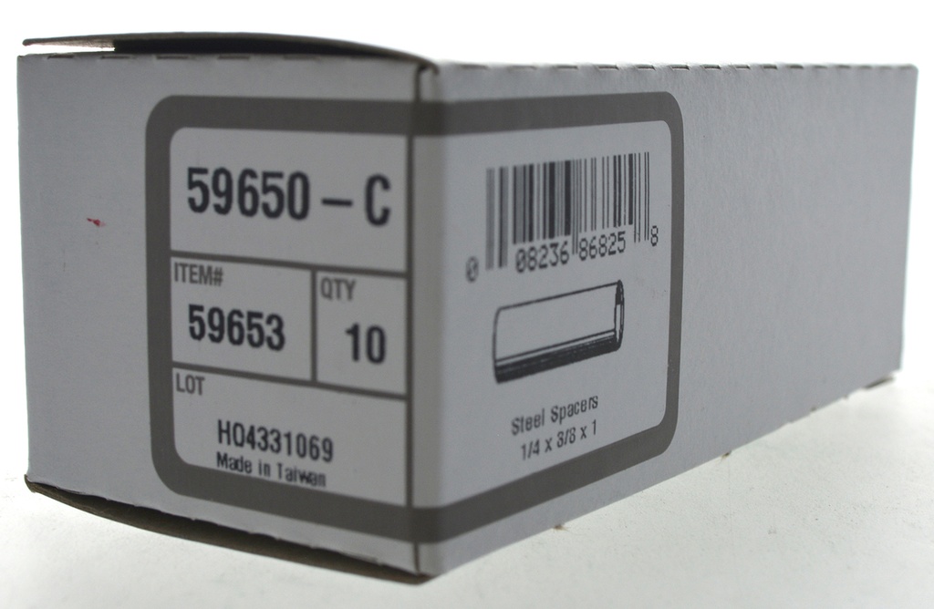 59650-C 1/4X3/8X1IN STL