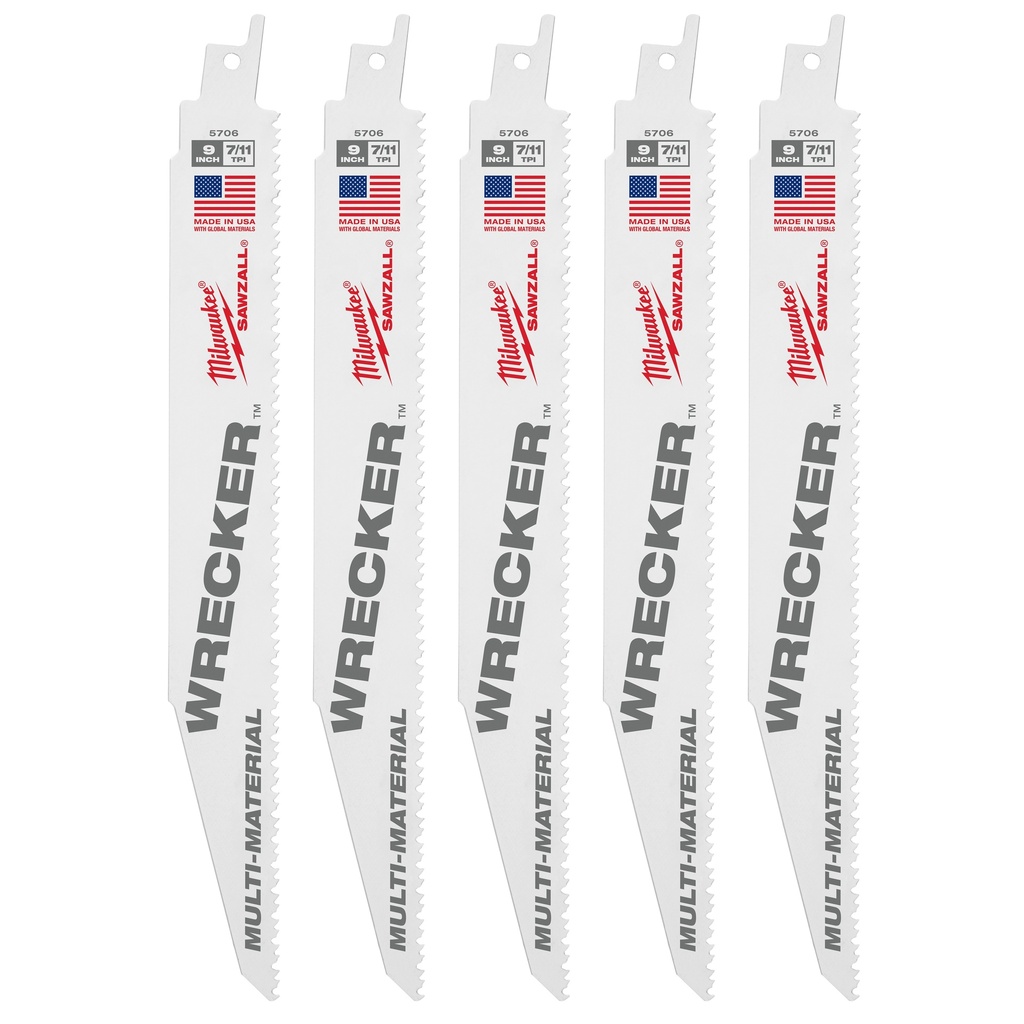 9" Sawzall Blade 8 TPI Wrecker