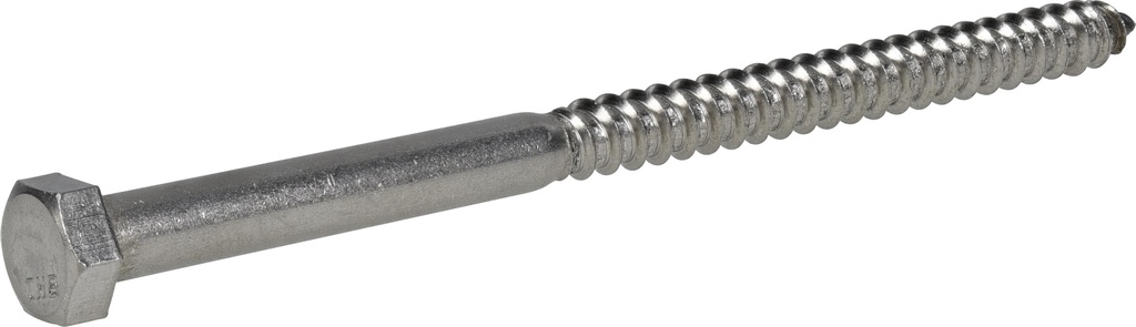 18-8 HX LAG SC 3/8X6