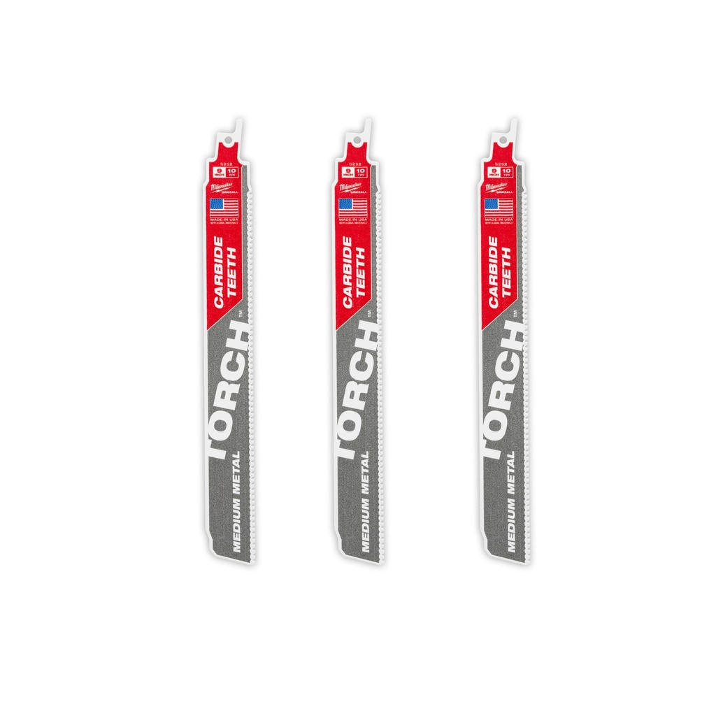9" Sawzall Blade 10 TPI Torch