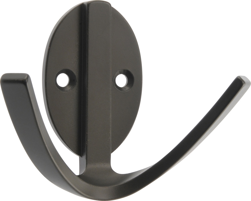 ORN DOUBLE ROBE HOOK 3"ORB