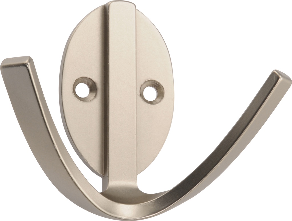ORN DOUBLE ROBE HOOK 3" SN