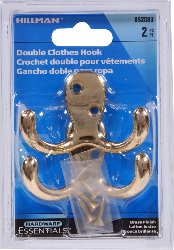 CD-DBL CLOTH HK BRS PL 5
