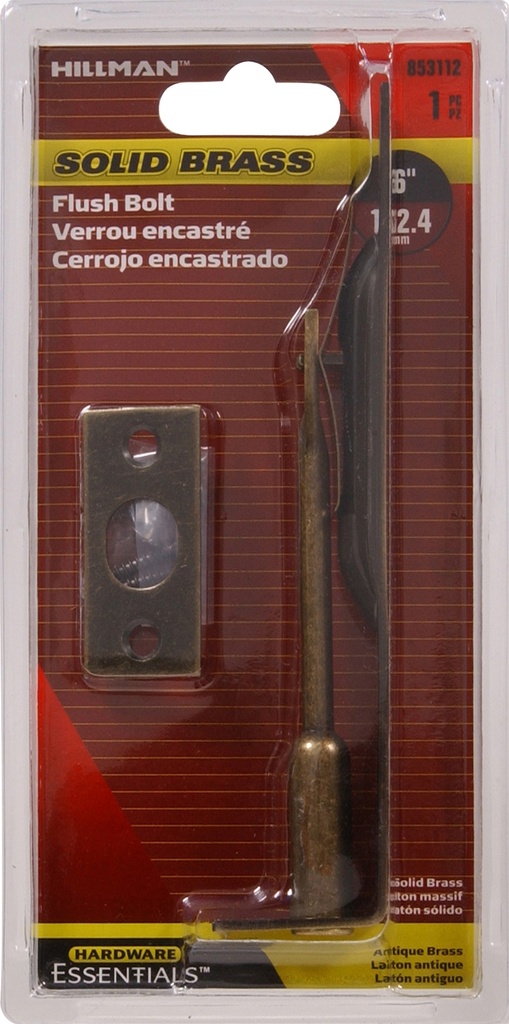 CD-FLUSH BOLT 6" SB/ABRS