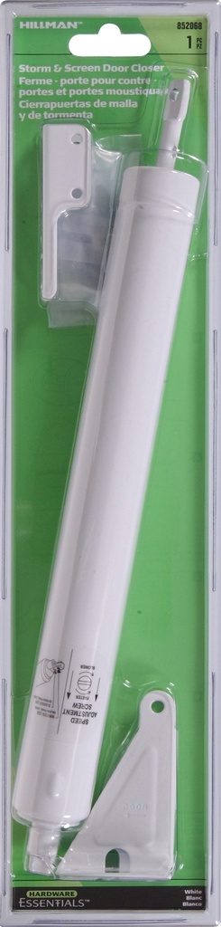 CD-S&S DOOR CLOSER WHITE 2