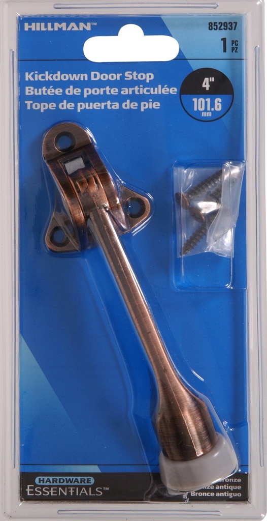 CD-KICKDN DR STOP 4"ABRZ