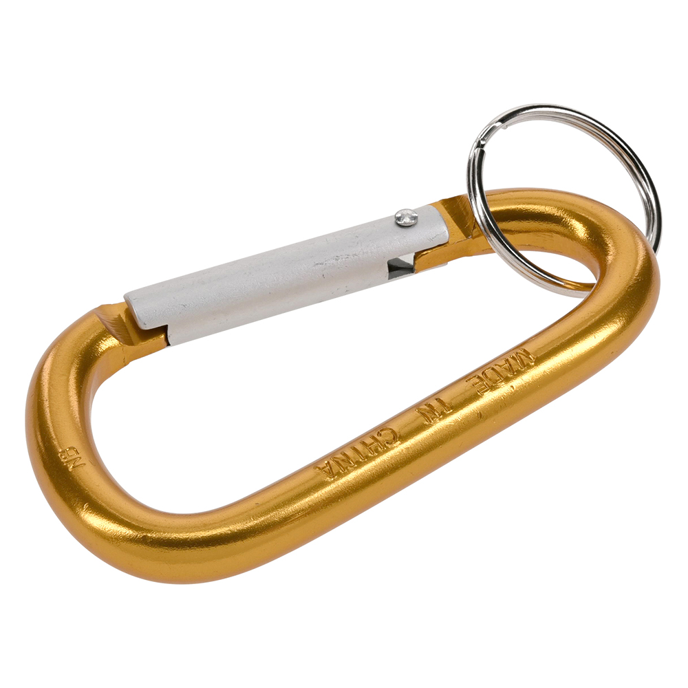 LARGE CARABINER W/ KEY RI    5