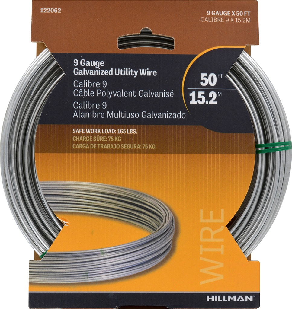 9 GALV. 50FT WRAP PAK 4