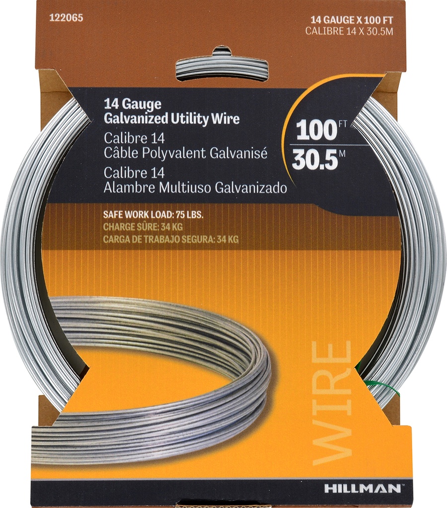 14 GALV. 100 FT WRAP PAK 6