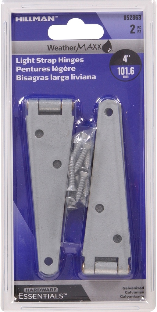 CD-LIGHT STRAP HNGE 4" MGV
