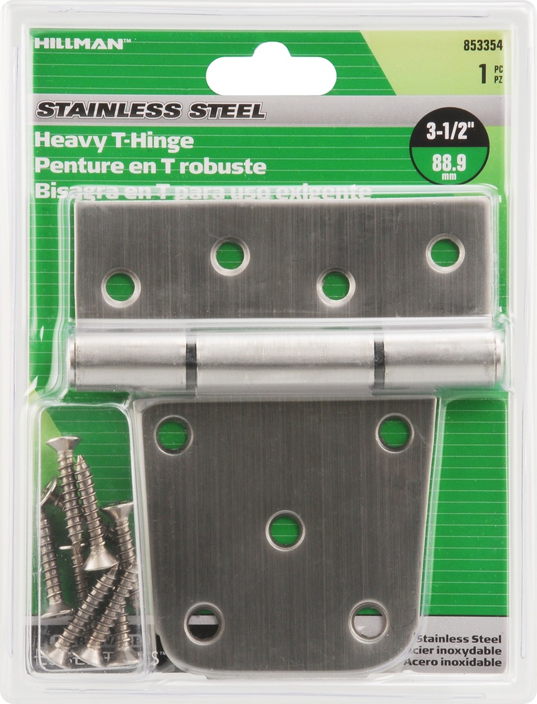 HVY T-HINGE 4X4/2X4 SS
