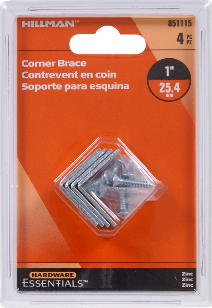 CD-CRN BRACE 1X1/2 ZC