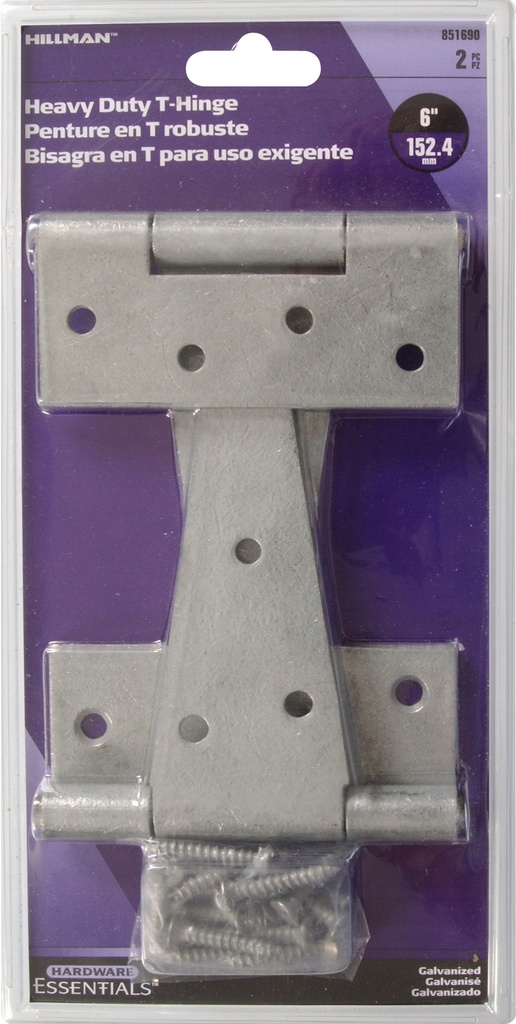 CD-HEAVY T-HINGE 6"MGV