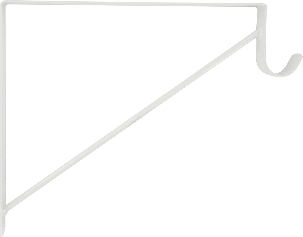 FG-SHF/ROD BRKT WHT FIXD