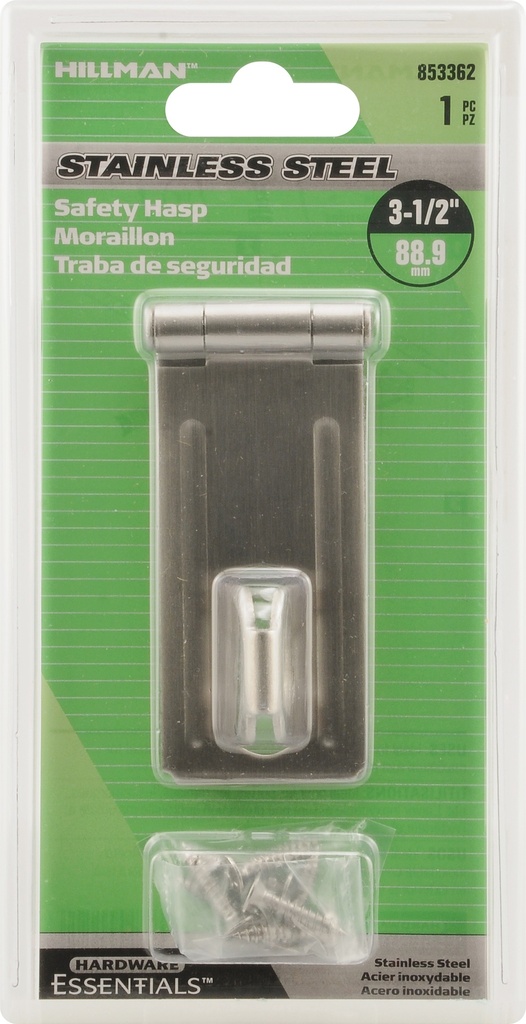CD- SAFETY HASP 3-1/2 SS