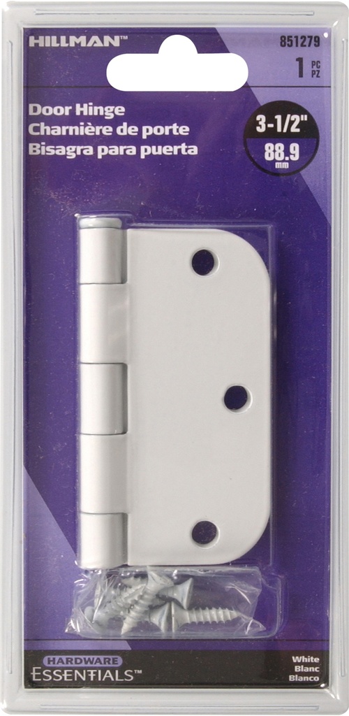 CD-5/8RC HNG 3.5 WH 1 PC
