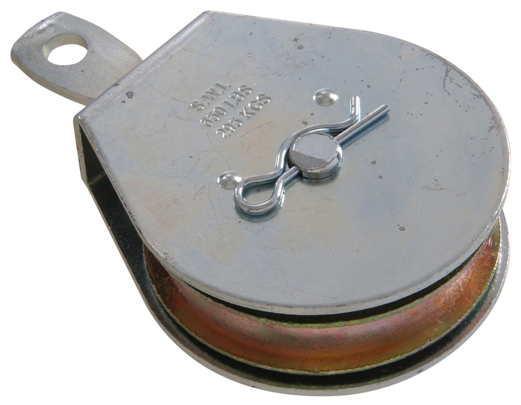 H D Swivel Eye Sgl Sheave 3"